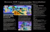 Brown Hill Community Newsletter · Brown Hill Community Newsletter Edition 4, November 2016 ... Program(ECP),metonTuesday,8 November2016.Thegroup consideredfundingpitchesfor3 community-basedinitiativesin