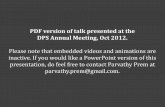 PDF version of talk presented at the DPS Annual Meeting ...cfpl.ae.utexas.edu/wp-content/uploads/2012/10/DPS... · PDF version of talk presented at the DPS Annual Meeting, Oct 2012.