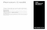 Pension Credit claim form notes - gov.uk · 2020-04-07 · Pension Credit. PC1 Notes . 12/19. These notes tell you more about Pension Credit, and help you fill in your claim form.