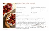 Strawberry Goat Cheese Bruschettastorage.googleapis.com/.../StrawBrush.pdf · 2016-05-24 · Strawberry Goat Cheese Bruschetta 1/2 cup balsamic vinegar 2 tsp fresh thyme leaves,plus
