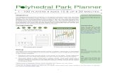 P lyhedral Park Planner - Juegos Roll & Writejuegosrollandwrite.com/.../Polyhedral-ParkPlanner... · P lyhedral Park Planner ... watersquare, or bench; a park square is developed