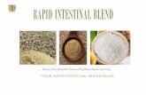 RAPID INTESTINAL BLEND - Organic Herbal Colon Cleanse · drink plenty. Most people ﬁnd whilst doing this colon cleanse their appetite decreases. If you ﬁnd that you are not hungry