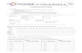 Microsoft Word - EXAM FORM1  · Web viewAffix passport size photo duly attested by Faculty HeadEXAMINATION FORM. Instructions: This Examination form should be filled by the candidate