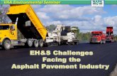VAA Environmental Seminar - vaasphalt · Safety Benchmarking OSHA 300 logs required for worksite / job injuries OSHA pushing for electronic reporting & Suppl. Rule 2015 changes include