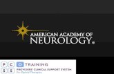 ©2015 American Academy of Neurology · 2018-11-19 · ©2015 American Academy of Neurology. Case Study 1: The Good. 37 y.o. roofer suffered traumatic injury to his left eye which