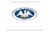 Louisiana Travel Guide 2017-2018 - DOA Home · Purpose: This Travel Guide is to provide guidelines and establishes procedures for individuals incurring business travel expenses on