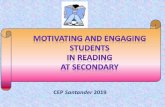 Two essential challenges at Secondary · - Jigsaw reading - Literature circles - Reading and viewing Some classroom proposals ... visual aids such as graphics, illustrations, pictures,