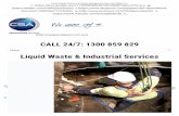 Home Liquid Waste & Industrial Services€¦ · General Waste & Equipment Hire Laser Profiling and Asset Management Contact Us If you want to know more about our Melbourne waste disposal