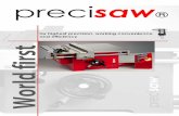 Ganzseitiges Foto · The precision circular saw 'precisaw O" was developed by mechanical engineers, ... toy production ... technical model / mold making remote control models of all