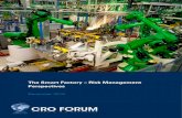The Smart Factory - AGCS Global€¦ · The Smart Factory – Risk Management Perspectives . December 2015 . CRO Forum – October 2015 2 The CRO Forum’s Emerging Risk Initiative