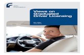 Views on Graduated Driver Licensing - RAC Foundation€¦ · Views on Graduated Driver Licensing (by topic area) 1 1. Introduction A disproportionate number of young people (aged