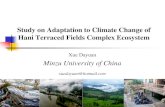 Study on Adaptation to Climate Change of Hani Terraced ......2. Hani Terraced Fields Complex Ecosystem Hani terrace complex ecosystem has a significant characteristic for its vertical