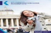 KIC LONDON ACCOMMODATION GUIDE AUTUMN …...KIC LONDON ACCOMMODATION GUIDE AUTUMN 2016 CONTENTS Click on the page links below: 03 Life in London 04 Your new home 05 Choose your accommodation
