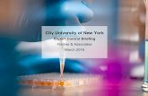 City University of New York · City University of New York Export Control Briefing Fischer & Associates March 2016