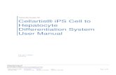 Cellartis® iPS Cell to Hepatocyte Differentiation System ... · Cellartis iPS Cell to Hepatocyte Differentiation System User Manual (030218) Takara Bio Europe AB. A Takara Bio Company