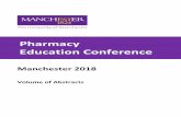 Pharmacy - University of Manchester...The Mapping of Pharmacy Competency Frameworks to MPharm Curriculum Themes through the Medium of Posters. 6. Aisling Kerr A. Kerr, H. O’Connor,