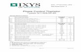 Phase Control Thyristor Types N1140LN140/media/electronics/...Phase Control Thyristor Types N1140LN140 Data Sheet. Types N1140LN140 Issue 4 Page 2 of 11 December, 2014 Characteristics