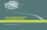 NIH PostBac Handbook 2012 · vestigators in your lab may provide some guidance, you will be expected to take responsibil¬-ity for many things. For example, you will be expected to