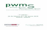 - 7ª edición - 26 de febrero al 1 de marzo 2018 Madrid ...fundacionnuma.com/pwms/descargas/FolletoPWMS-7... · Gestión de riesgos // L uca S 21:00 Cena de participantes, alumni
