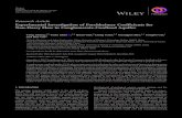 Experimental Investigation of Forchheimer Research Article Experimental Investigation of Forchheimer