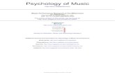 Psychology of Music - Hugo Ribeiro€¦ · by measurements of Viennese waltzes and Swedish folk music. The paper also included an extensive summary of psychological rhythm research