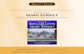 Main Street TG - penguin.com · Sinclair Lewis’s Main Street, published in 1920, was not expected to be a commercial success. Lewis felt it would sell 10,000 copies, and his publisher