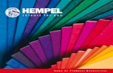 Comércio e Distribuição de tintas - colours for youribatintas.pt/wp-content/uploads/2015/10/CATALOGO-GAMA...materiais e substratos. TINTAS MARÍTIMAS A gama HEMPEL inclui produtos