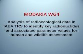 Analysis of radioecological data in IAEA TRS to … Documents/2nd...Analysis of radioecological data in IAEA TRS to identify key radionuclides and associated parameter values for human