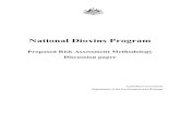 National Dioxins Program - Proposed Risk Assessment ... · National Dioxins Program - Proposed Risk Assessment Methodology - Discussion paper ' Commonwealth of Australia July 2003
