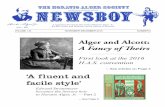 -- See articles on Page 3 ‘A fluent and facile style’horatioalgersociety.net/newsboys/newsboys2010-2019/nb15-6.pdf · -- See articles on Page 3-- See Page 9 Alger and Alcott:
