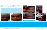 Components of Fertility Change in Ethiopia [FA80] · Components of Fertility Change in Ethiopia Further Analysis of the 2000, 2005, and 2011 ... momentum of fertility decline, with