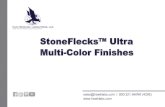 StoneFlecks Ultra Multi Color Finishes - Fox Valley Bathtubs€¦ · StoneFlecks™ Ultra Multi-Color Finishes sales@hawklabs.com | 800.321.HAWK (4295) . Achieve the Look of Natural