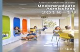 American University of Beirut Undergraduate Admissions 2018 19aub.edu.lb/admissions/applications/Documents/2018... · school diploma held or expected to be received. Name of certificate/diploma