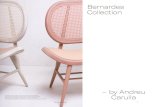 Bernardes Collection - Vergés · Bernardes Collection 7 3 Bernardes, confortables y sofisticadas, en sus versiones de silla, sillón y banco, combinan la madera de haya, la tela
