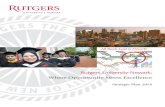 Rutgers University–Newark · 2020-04-02 · cross-unit, cross-sector, and cross-institutional collaboration in academic and research programs. 2. Invest in our students – Our