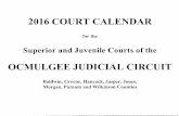 2016 COURT CALENDARputnamcourtclerk.org/wp-content/uploads/2015/10/2016-Calendar-cir… · 2016 COURT CALENDAR for the Superior and Juvenile Courts of the OCMULGEE JUDICIAL CIRCUIT