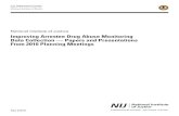 Improving Arrestee Drug Abuse Monitoring Data Collection ... · Improving Arrestee Drug Abuse Monitoring Data Collection — Papers and Presentations From 2010 Planning Meetings .