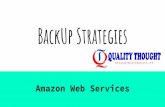 BackUp Strategies - Quality Thought Backup Strategies Backup strategies are important to businesses