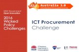 NSW Government Open Innovation 2016 ICT Procurement Policy ...€¦ · Always open, online prequalification schemes! Works with other jurisdictions –mutual recognition of prequalified