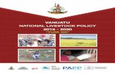 TABLE OF CONTENT - Pacific Community · 2019-05-07 · Livestock Industries & Marketing ..... 15 4. Livestock Genetic Resources ... I am confident that the National Livestock Policy