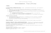 Title:€¦ · Web viewManagement of the patient with seizures/coma and cardiac toxicity in the TCA overdose patient Bicarbonate administration Intubation and hyperventilation to