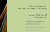 Building Technology III New York City College of Technology Autocad ...€¦ · New York City College of Technology Zoning Text : Read & Research Zoning Analysis Zoning Sheets Assignment