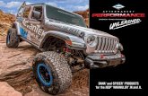 and SPICER PRODUCTS for the JEEP JK and JL · 8 9 THE ULTIMATE DANA 44™ FRONT AXLE for the JEEP® WRANGLER® JK Engineered for all Jeep® Wrangler® JKs, 2007 to 2018, Ultimate