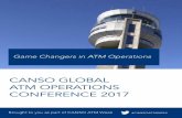 CANSO GLOBAL ATM OPERATIONS CONFERENCE 2017 · 2017-03-08 · 10:15 - 10:40 ATM and the CO 2 Dilemma This session will consider how ANSPs can best assess and manage their greenhouse
