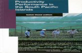 Productivity Performance in the - Pacific Institutepacificinstitute.anu.edu.au/sites/default/files/... · 2015-12-04 · productivity performance in the South Pacific island economies.