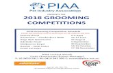 2017 Grooming Competitions - PIAA 2018 GROOMING COMPETITIONS 2018 Grooming Competition Schedule PLEASE
