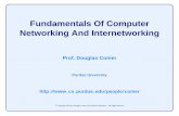 Fundamentals Of Computer Networking And Internetworkingaems.edu.sd/wp-content/uploads/2019/02/Lecture_Notes.pdf · 2019-02-25 · – Data networking is like telephone calls – We