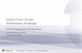 Value Chain Study: Preliminary Findings - Europa · Value Chain Study: Preliminary Findings FCHJU Programme Review Days Luca Bertuccioli, E4tech 14 November 2018. ... Intelligent