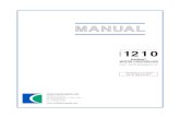 1210 text · 2018-04-23 · Curtis 1210 Manual, Rev. B 1 1 — OVERVIEW OVERVIEW The Curtis 1210 MultiMode™ controller is a permanent magnet motor speed controller designed for