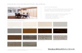 WOOD ALTERNATIVE BLINDS - timberblinds.com · WOOD ALTERNATIVE BLINDS COLOR OFFERINGS KEY FEATURES Our selection of UltraVue Wood Alternative blinds oﬀer superb performance and